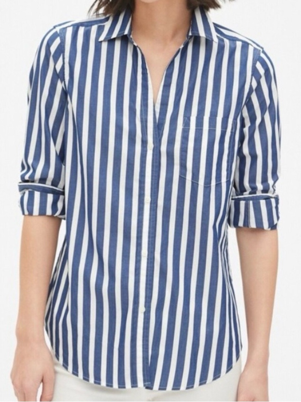 GAP Button Up Striped Shirt